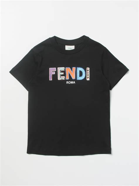 fendi t shirt kids|Fendi kids shop online.